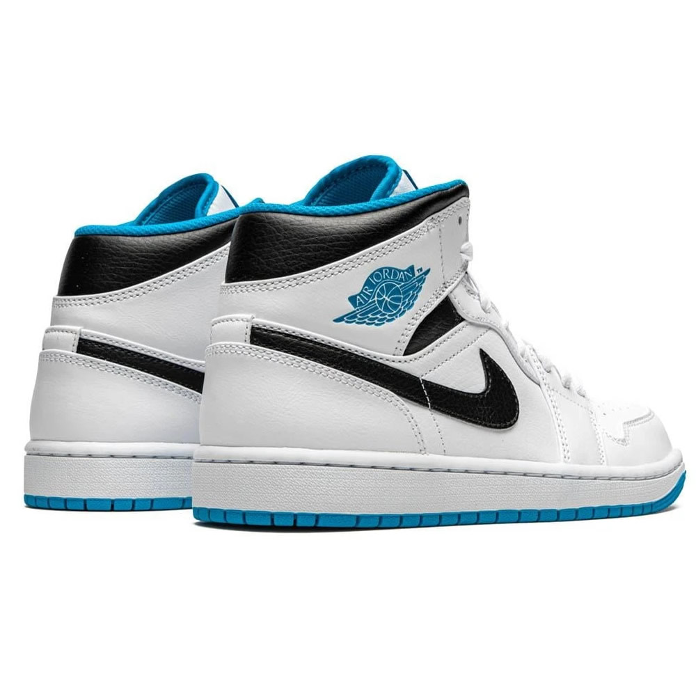 Air Jordan 1 Mid Laser Blue 554724 141 3 - www.kickbulk.co